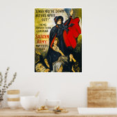 HULP VAN DE SALVATIEGEBIED TIJDENS DE WERELDOORLOG POSTER (Keuken)