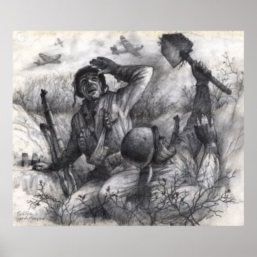 Hulp van P-47s Poster (Voorkant)