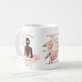 HULPBRUIDSMEISJE VOORSTEL GESCHENK Afro-Amerikaans Koffiemok (Voorkant links)