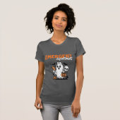 Hulpdienst Halloween T-shirt. T-shirt (Voorkant volledig)