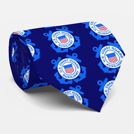 Hulpdienst kustwacht stropdas (Opgerold)