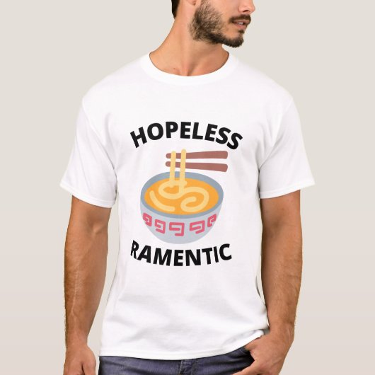 Hulpeloos Romantisch T-shirt (Voorkant)