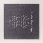 Hulpengel Gebeds Houtskool Legpuzzel (Horizontaal)