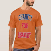 Hulpfonds voor Mensen met een Beperking T-shirt (Voorkant)