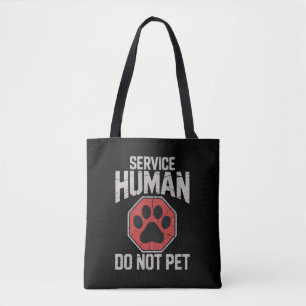 Hulphond Mens Niet Aaien Reddingshond Eigenaar Tote Bag