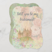 Hulpjuffrouw Sprookjeshuwelijk Botanisch Kaart (Voorkant / Achterkant)