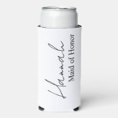 Hulpjuffrouw voorstel Slanke blikjeskoelers met na Seltzer Blikjeskoeler (Seltzer Voorkant)