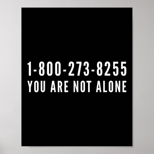 Hulplijn voor het voorkomen van zelfmoord 1-800-27 poster (Voorkant)