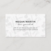 Hulpmiddel voor de handel met Monogram Visitekaartje (Achterkant)