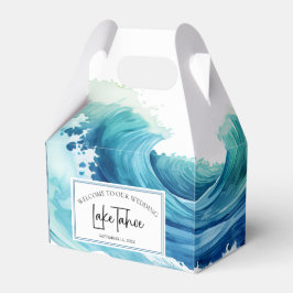 Hulpmiddelen doos voor bestemming Noord Lake Tahoe Bedankdoosjes