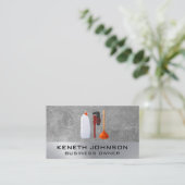 Hulpmiddelen en services voor sanitair visitekaartje (Staand voorkant)