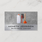 Hulpmiddelen en services voor sanitair visitekaartje (Voorkant)