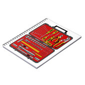 Hulpmiddelen in een Doos van het Hulpmiddel Notitieboek (Linkerzijde)