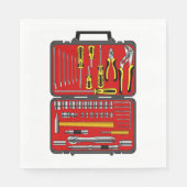 Hulpmiddelen in een Doos van het Hulpmiddel Servet (Voorkant)