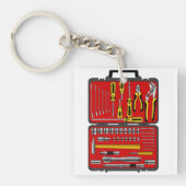 Hulpmiddelen in een Doos van het Hulpmiddel Sleutelhanger (Voorkant)