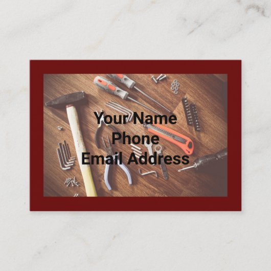 Hulpmiddelen Visitekaartje (Voorkant)