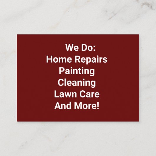 Hulpmiddelen Visitekaartje (Achterkant)