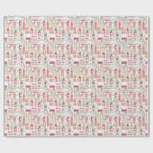 Hulpmiddelen voor apotheken cadeaupapier (Vlak)