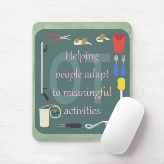 Hulpmiddelen voor beroepsmatige therapie voor adap muismat (Met muis)