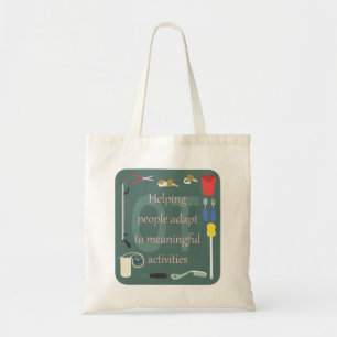 Hulpmiddelen voor beroepsmatige therapie voor adap tote bag