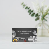 Hulpmiddelen voor bouwmachines | herstellen visitekaartje (Staand voorkant)