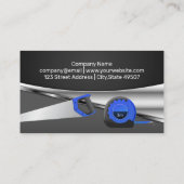 Hulpmiddelen voor bouwmachines | herstellen visitekaartje (Achterkant)