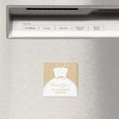 Hulpmiddelen voor bruidsfeest - Magnetische 'Dank  Magneet (Insitu (Vaatwasser))