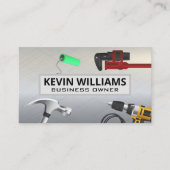 Hulpmiddelen voor hardwarereparatie | Metaal Visitekaartje (Voorkant)