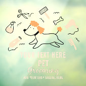 Hulpmiddelen voor het personaliseren van huisdierv raamsticker (Vel 3)