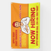 Hulpmiddelen voor installateurs van kabelgevers pe spandoek (Verticaal)