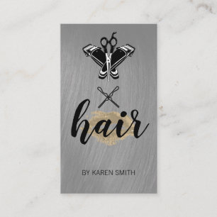 Hulpmiddelen voor Kapsalons   Kapper   Salon Visitekaartje