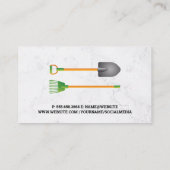 Hulpmiddelen voor landschapsarchitecten visitekaartje (Achterkant)