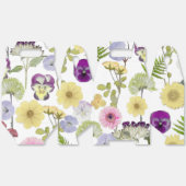 Hulpmiddelendoos met wilde bloem thema bedankdoosjes (Ongevouwen)