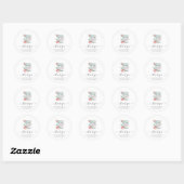 Hulpmixer Bruidsjurk Dank je stickers (Vel)