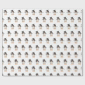 Hulppapier voor diploma cadeau met schattige pingu cadeaupapier (Vlak)