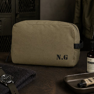 Hulpprogramma Militaire Stijl legergroen Toilettasje