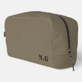 Hulpprogramma Militaire Stijl legergroen Toilettasje (Rechterhoek)