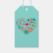 Hulpprogramma voor verpleegkundigen cadeaulabel (Voorkant)