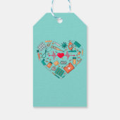 Hulpprogramma voor verpleegkundigen cadeaulabel (Achterkant)