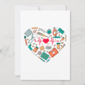 Hulpprogramma voor verpleegkundigen feestdagenkaart (Voorkant)