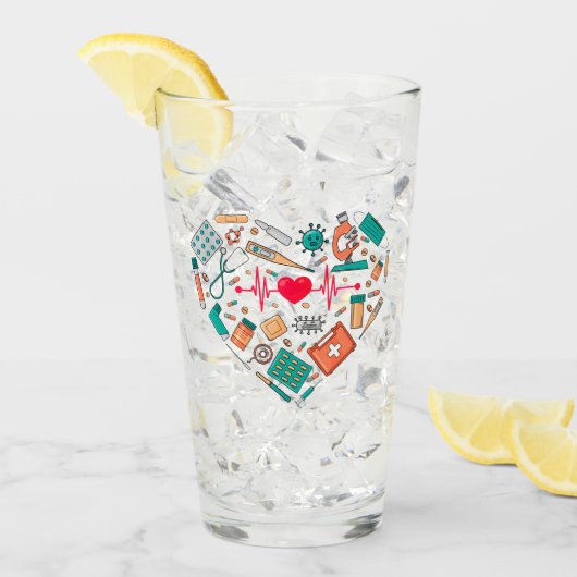 Hulpprogramma voor verpleegkundigen glas (Voorkant ijs)