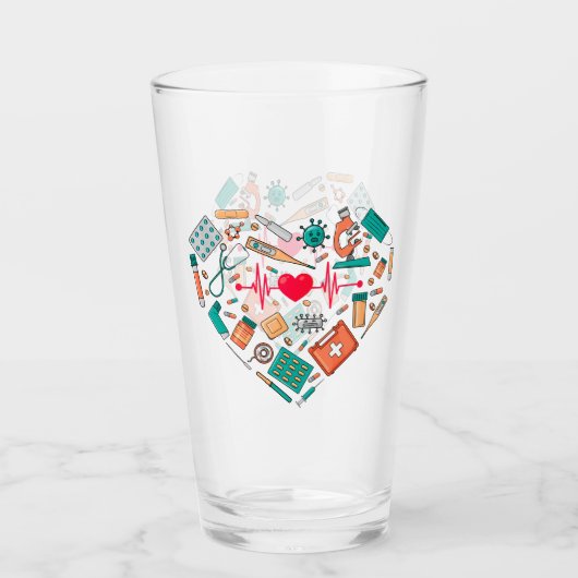 Hulpprogramma voor verpleegkundigen glas (Voorkant)