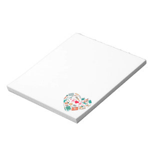 Hulpprogramma voor verpleegkundigen notitieblok