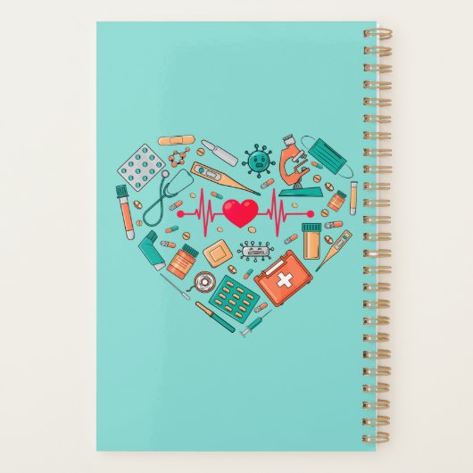 Hulpprogramma voor verpleegkundigen planner (Achterkant)