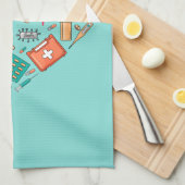 Hulpprogramma voor verpleegkundigen theedoek (Quarter Fold)