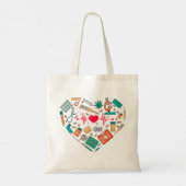 Hulpprogramma voor verpleegkundigen tote bag (Achterkant)