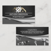 Hulpprogramma's voor Logo bij thuisreparatie Visitekaartje (Voorkant / Achterkant)