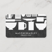 Hulpprogramma's voor Tsjetsjeens keuken Visitekaartje (Voorkant)