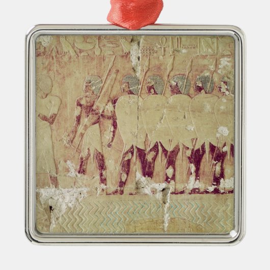 hulpsoldaten metalen ornament (Voorkant)
