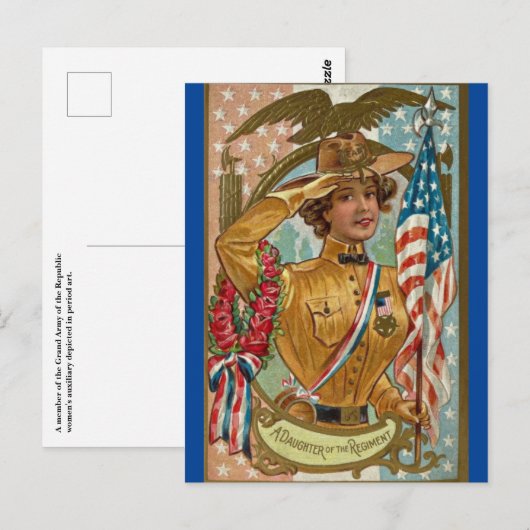 Hulpstof voor vrouwen bij SUVCW Briefkaart (Voorkant / Achterkant)